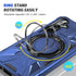 Samsung Galaxy S24 Magnetic with 360 Degree Rotating Ring Stand, Heavy Duty Phone Case