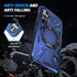 Samsung Galaxy S24 Magnetic with 360 Degree Rotating Ring Stand, Heavy Duty Phone Case