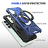 Samsung Galaxy S24 Magnetic with 360 Degree Rotating Ring Stand, Heavy Duty Phone Case