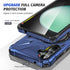 Samsung Galaxy S24 Magnetic with 360 Degree Rotating Ring Stand, Heavy Duty Phone Case