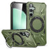 Samsung Galaxy S24 Magnetic with 360 Degree Rotating Ring Stand, Heavy Duty Phone Case