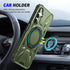 Samsung Galaxy S24 Plus Magnetic with 360 Degree Rotating Ring Stand, Heavy Duty Phone Case