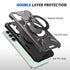 Samsung Galaxy S24 Magnetic with 360 Degree Rotating Ring Stand, Heavy Duty Phone Case