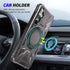 Samsung Galaxy S24 Magnetic with 360 Degree Rotating Ring Stand, Heavy Duty Phone Case