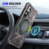 Samsung Galaxy S24 Plus Magnetic with 360 Degree Rotating Ring Stand, Heavy Duty Phone Case