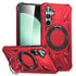 Samsung Galaxy S24 Plus Magnetic with 360 Degree Rotating Ring Stand, Heavy Duty Phone Case