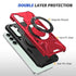 Samsung Galaxy S24 Magnetic with 360 Degree Rotating Ring Stand, Heavy Duty Phone Case