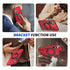 Samsung Galaxy S24 Magnetic with 360 Degree Rotating Ring Stand, Heavy Duty Phone Case