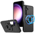 Samsung Galaxy S24 Plus Magnetic Scratch-Proof PC+TPU Phone Cover with Rotary Kickstand Case