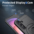 Samsung Galaxy S24 Plus Magnetic Scratch-Proof PC+TPU Phone Cover with Rotary Kickstand Case