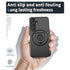 Samsung Galaxy S24 Plus Magnetic Scratch-Proof PC+TPU Phone Cover with Rotary Kickstand Case