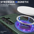 Samsung Galaxy S24 Magnetic Scratch-Proof PC+TPU Phone Cover with Rotary Kickstand Case