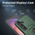Samsung Galaxy S24 Plus Magnetic Scratch-Proof PC+TPU Phone Cover with Rotary Kickstand Case