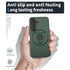Samsung Galaxy S24 Plus Magnetic Scratch-Proof PC+TPU Phone Cover with Rotary Kickstand Case