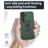 Samsung Galaxy S24 Magnetic Scratch-Proof PC+TPU Phone Cover with Rotary Kickstand Case