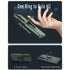 Samsung Galaxy S24 Magnetic Scratch-Proof PC+TPU Phone Cover with Rotary Kickstand Case
