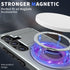 Samsung Galaxy S24 Plus Magnetic Scratch-Proof PC+TPU Phone Cover with Rotary Kickstand Case