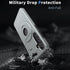 Samsung Galaxy S24 Magnetic Scratch-Proof PC+TPU Phone Cover with Rotary Kickstand Case