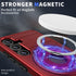 Samsung Galaxy S24 Plus Magnetic Scratch-Proof PC+TPU Phone Cover with Rotary Kickstand Case