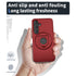 Samsung Galaxy S24 Plus Magnetic Scratch-Proof PC+TPU Phone Cover with Rotary Kickstand Case