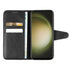 Samsung Galaxy S24 Plus Texture Splicing Card Slot TPU Leather Phone Case