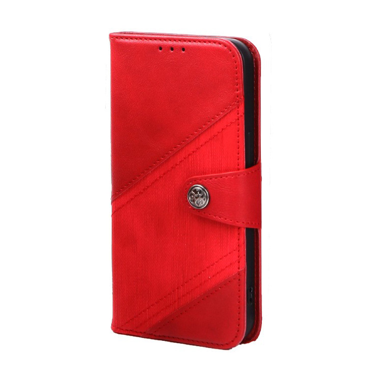 Samsung Galaxy S24 Texture Splicing Card Slot TPU Leather Phone Case
