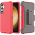 Samsung Galaxy S24 Plus With Kickstand Belt Clip Full Protection Heavy Duty Case
