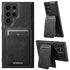 Samsung Galaxy S24 Ultra Magnetic PU Leather Wallet Card Slot Case Wireless Charging