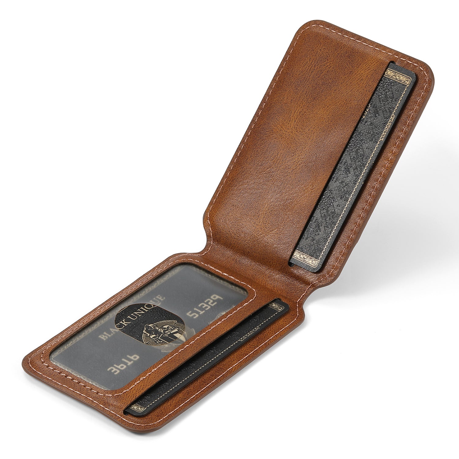 Samsung Galaxy S24 Ultra Magnetic PU Leather Wallet Card Slot Case Wireless Charging