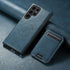 Samsung Galaxy S24 Ultra Magnetic PU Leather Wallet Card Slot Case Wireless Charging