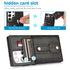 Samsung Galaxy S24 Ultra Shockproof，Anti-Fall Protective Case with Card Slots Ring Buckle Loop Strap Wallet Kickstand Cover