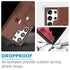 Samsung Galaxy S24 Ultra Shockproof，Anti-Fall Protective Case with Card Slots Ring Buckle Loop Strap Wallet Kickstand Cover