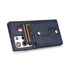 Samsung Galaxy S24 Ultra Shockproof，Anti-Fall Protective Case with Card Slots Ring Buckle Loop Strap Wallet Kickstand Cover