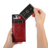 Samsung Galaxy S24 Ultra Shockproof，Anti-Fall Protective Case with Card Slots Ring Buckle Loop Strap Wallet Kickstand Cover