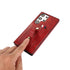 Samsung Galaxy S24 Ultra Shockproof，Anti-Fall Protective Case with Card Slots Ring Buckle Loop Strap Wallet Kickstand Cover