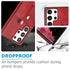 Samsung Galaxy S24 Ultra Shockproof，Anti-Fall Protective Case with Card Slots Ring Buckle Loop Strap Wallet Kickstand Cover