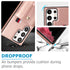 Samsung Galaxy S24 Ultra Shockproof，Anti-Fall Protective Case with Card Slots Ring Buckle Loop Strap Wallet Kickstand Cover