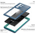 Samsung Galaxy S24 Ultra,360 Full Protective Waterproof Case With Built-in Screen Fingerprint Protector