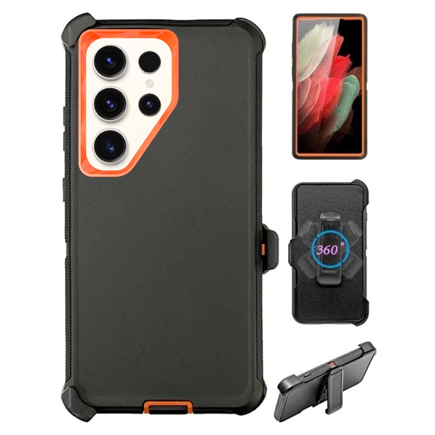 Samsung Galaxy S24 Ultra Full Protection Heavy Duty Shockproof Case