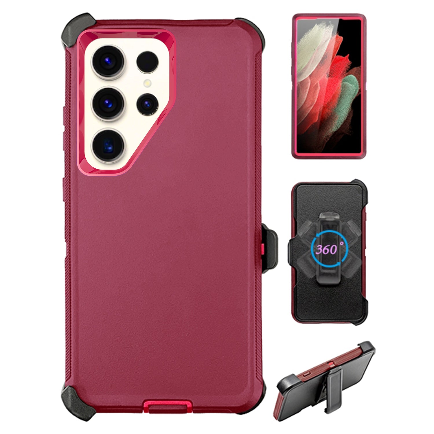 Samsung Galaxy S24 Ultra Full Protection Heavy Duty Shockproof Case