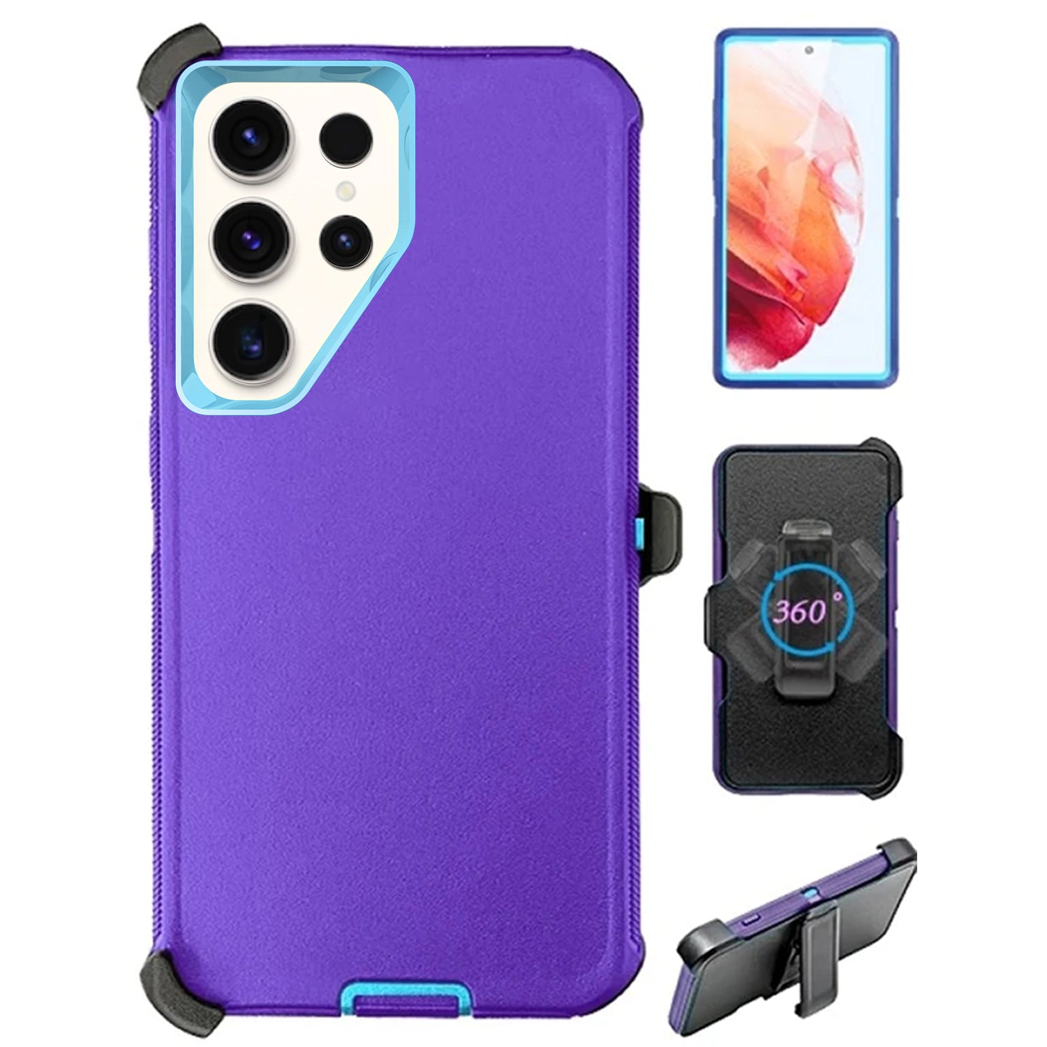 Samsung Galaxy S24 Ultra Full Protection Heavy Duty Shockproof Case
