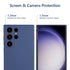 Samsung Galaxy S24 Ultra Soft Silicone Full Camera Protection&Anti-Scratch Microfiber