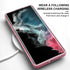Samsung Galaxy S24 Ultra Soft Silicone Full Camera Protection&Anti-Scratch Microfiber
