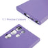 Samsung Galaxy S24 Ultra Soft Silicone Full Camera Protection&Anti-Scratch Microfiber