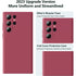 Samsung Galaxy S24 Ultra Soft Silicone Full Camera Protection&Anti-Scratch Microfiber