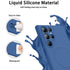 Samsung Galaxy S24 Ultra Liquid Silicone Case Cover Magnetic Attraction Wireless Charging