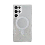 Samsung Galaxy S24 Ultra Luxury Sparkly Cover for , Clear Shockproof Silicone Bumper Case