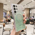 Samsung Galaxy S24 Ultra Luxury Sparkly Cover for , Clear Shockproof Silicone Bumper Case