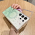 Samsung Galaxy S24 Ultra Luxury Sparkly Cover for , Clear Shockproof Silicone Bumper Case