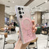 Samsung Galaxy S24 Ultra Luxury Sparkly Cover for , Clear Shockproof Silicone Bumper Case